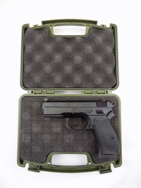 CZ Compact Size Plastic Case - OD Green