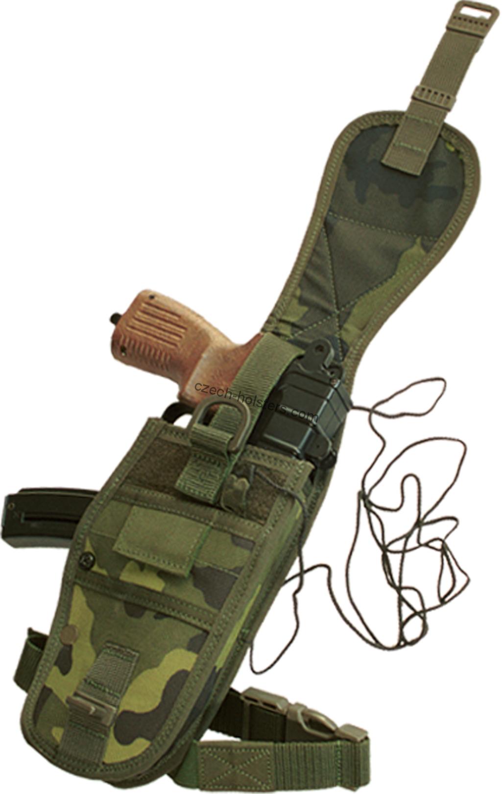 SA-61 VZ.61 Scorpion Professional Tactical Army Holster - CZ Camo