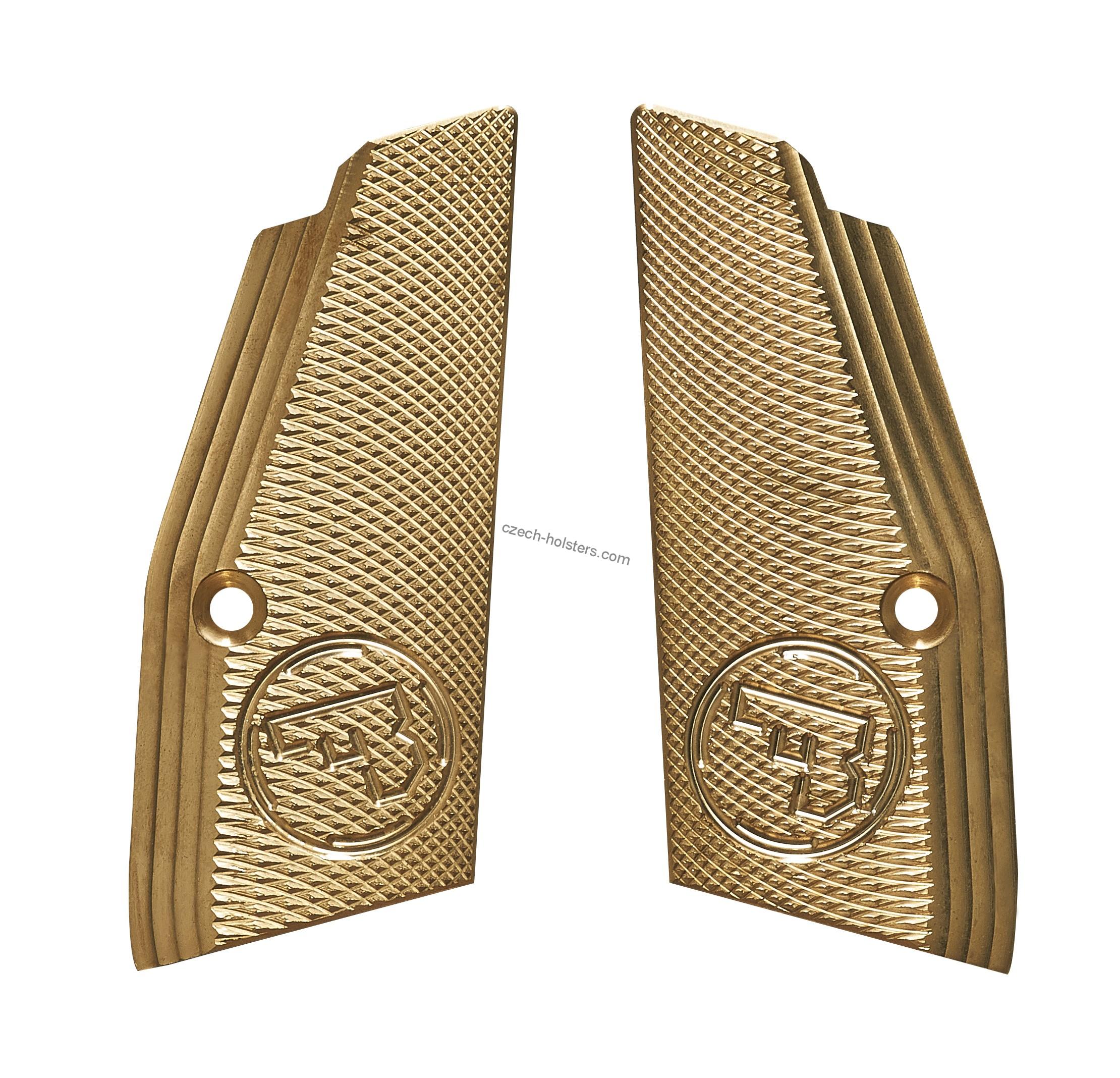 CZ 75 Brass Premium Grips with Funnel - Short - CZUB®