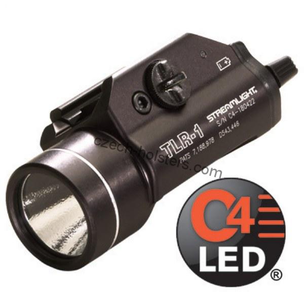 STREAMLIGHT® Rail-Mounted Tactical Weapon Flashlight TLR-1 - 300 Lm