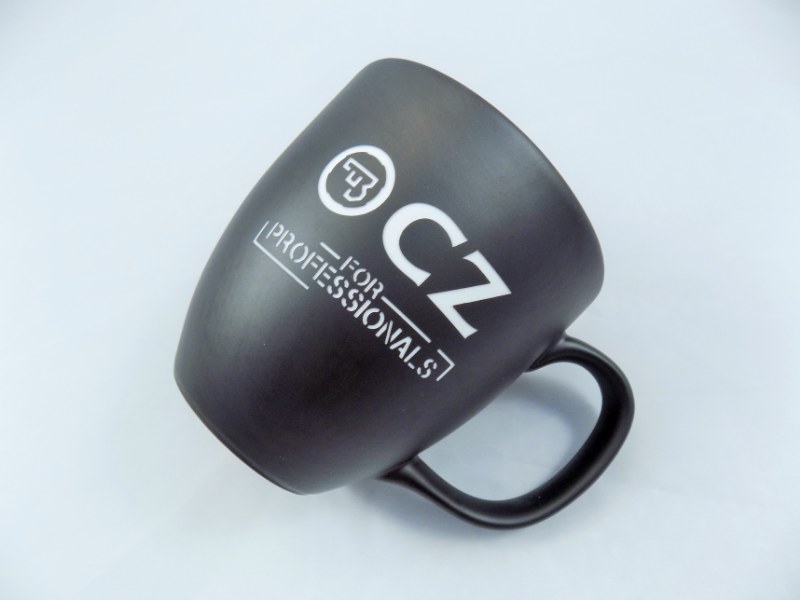 CZUB Stylish CUP MUG w/ CZ Logo "For Professionals"