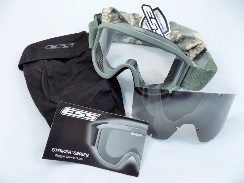 ESS® Land Ops Goggles Foliage Green Military US Army Ballistic Glasses