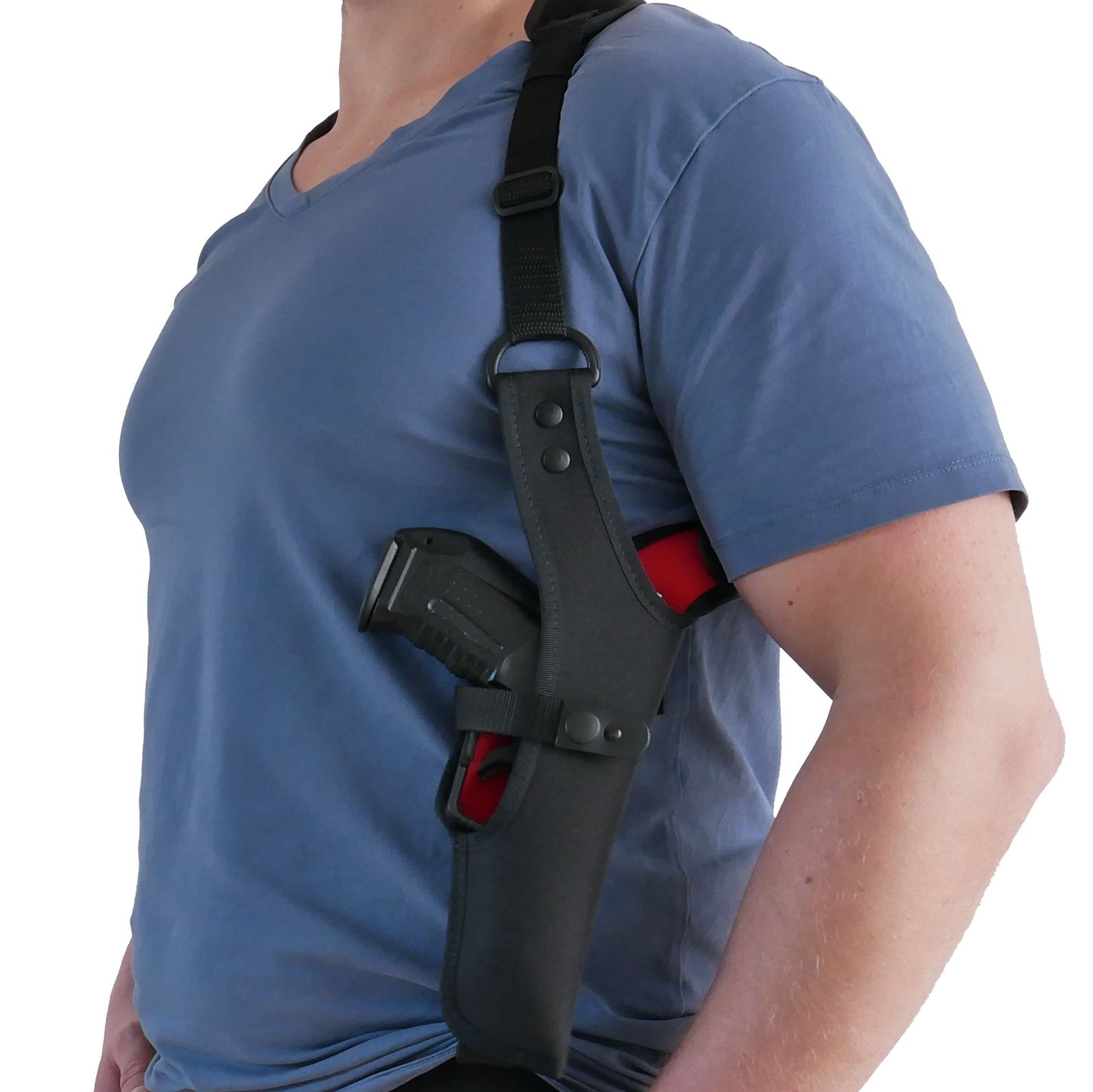 CZ Universal Size Shoulder Premium Vertically Holster - One Side