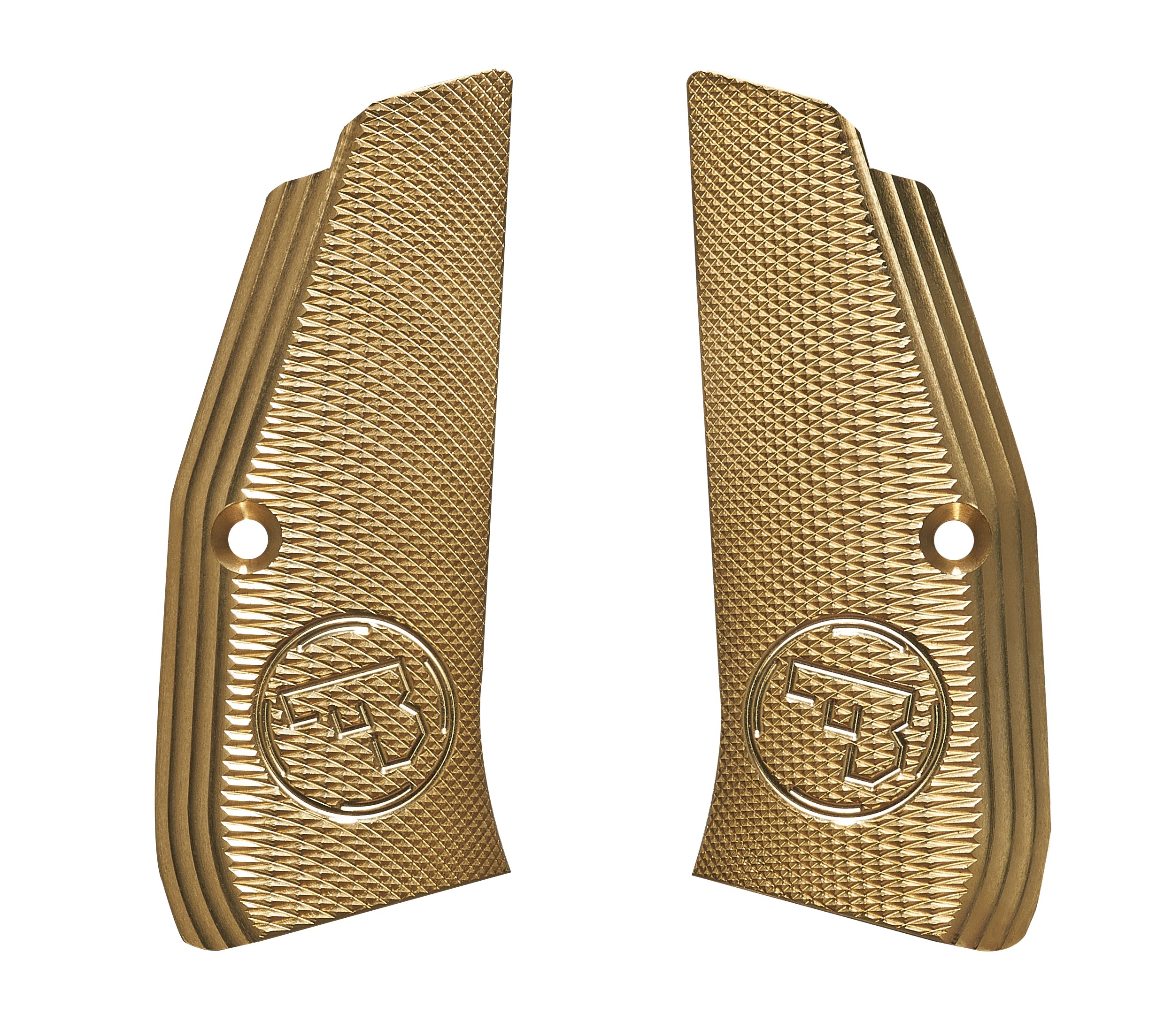 CZ 75 Brass Premium Grips without Funnel - Long - CZUB®