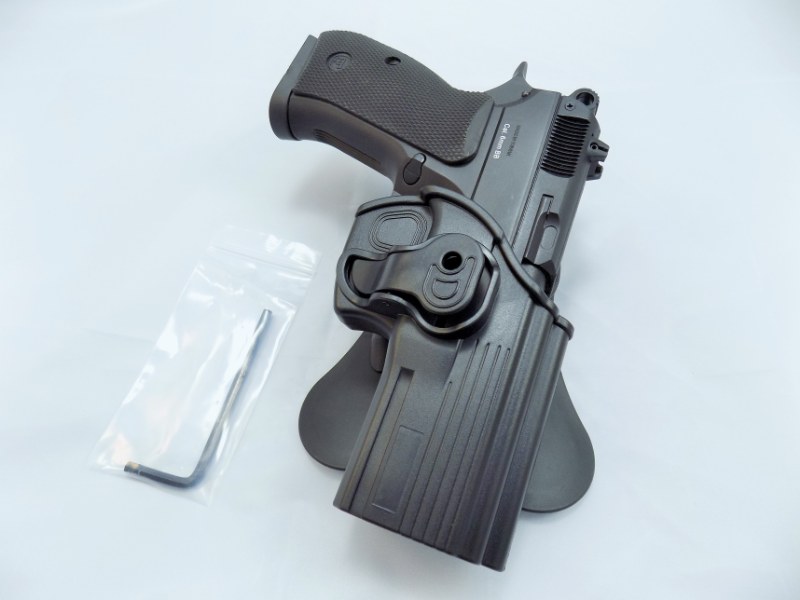 Strike Systems® CZ P-09/DUTY Polymer Roto Paddle Holster