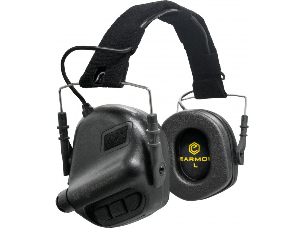 EARMOR® M31 MOD3 Professional Shooting Electronic Hearing Protector - Black