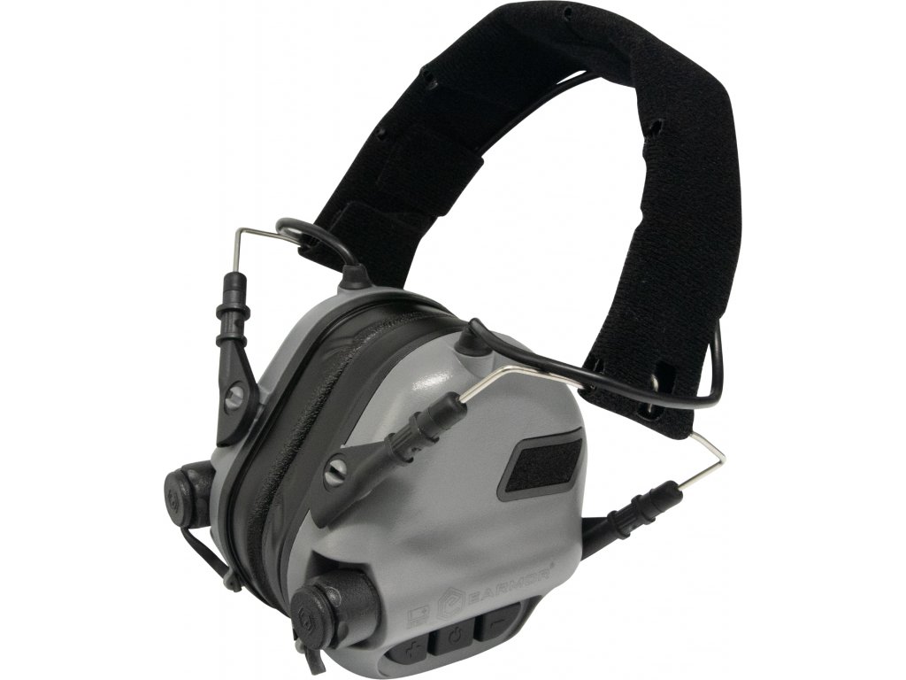 EARMOR® M31 MOD3 Professional Shooting Electronic Hearing Protector - Grey